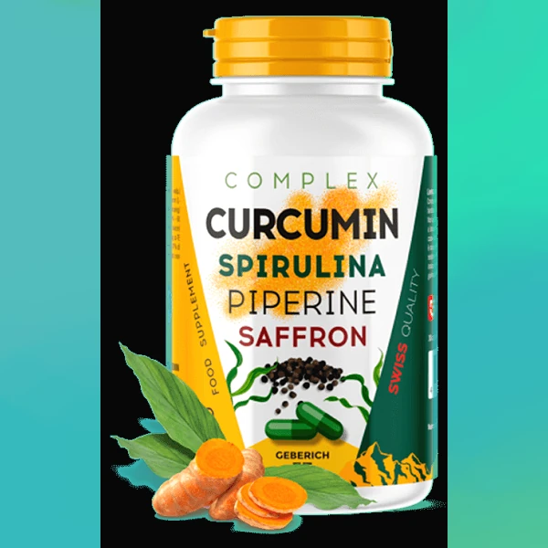 Curcumin Spirulina Piperine
